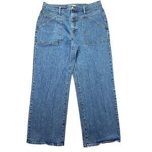 Madewell Blue Flare & Wide Leg Jeans